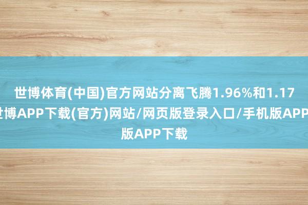 世博体育(中国)官方网站分离飞腾1.96%和1.17%-世博APP下载(官方)网站/网页版登录入口/手机版APP下载